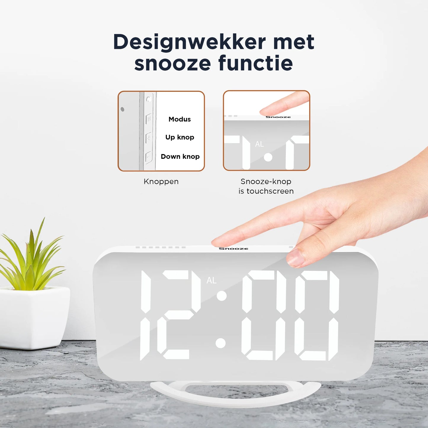 snooze-functie-digitale-wekker-wit